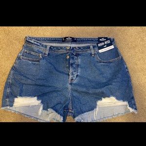 Size 18 Hollister denim shorts
